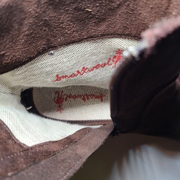 Timberland Smartwool Collab Waterproof Winter Brown Leather Boots Women's Size 7 - Picture 10 of 12